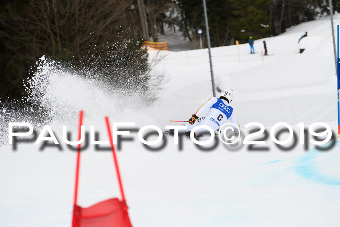 FIS Riesenslalom, Herren, Bay. Jugend, Oberjoch, 09.02.2018