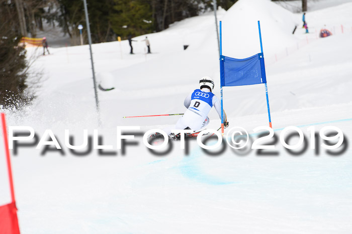 FIS Riesenslalom, Herren, Bay. Jugend, Oberjoch, 09.02.2018