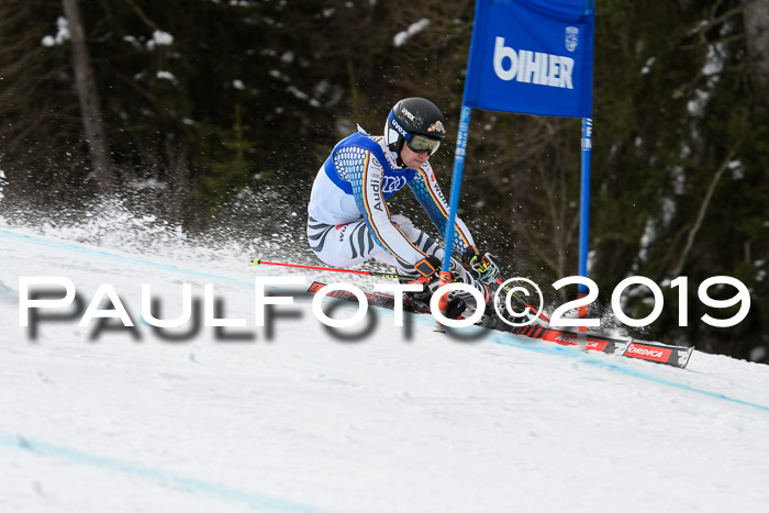 FIS Riesenslalom, Herren, Bay. Jugend, Oberjoch, 09.02.2018