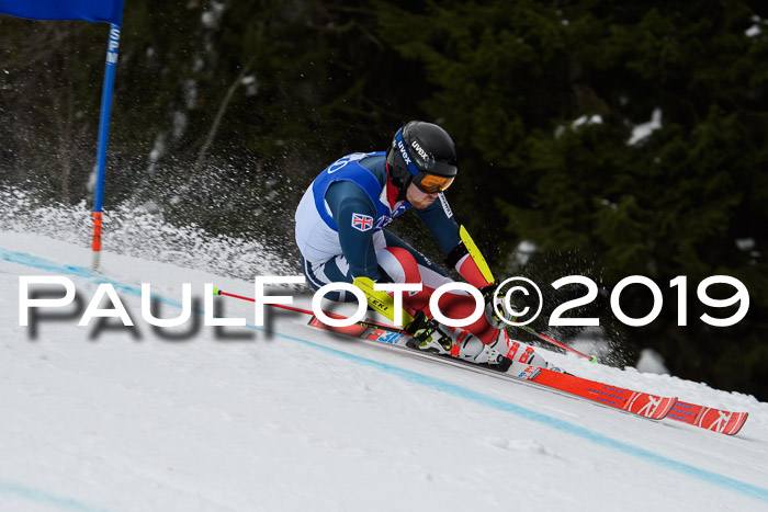 FIS Riesenslalom, Herren, Bay. Jugend, Oberjoch, 09.02.2018