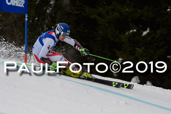 FIS Riesenslalom, Herren, Bay. Jugend, Oberjoch, 09.02.2018