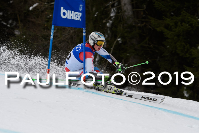 FIS Riesenslalom, Herren, Bay. Jugend, Oberjoch, 09.02.2018