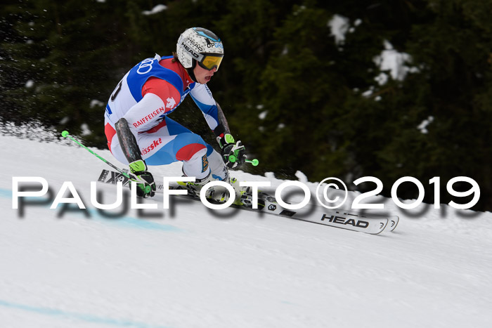 FIS Riesenslalom, Herren, Bay. Jugend, Oberjoch, 09.02.2018