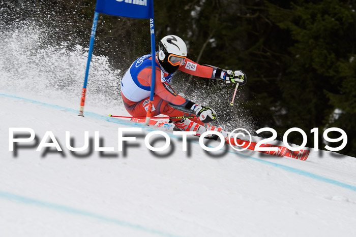 FIS Riesenslalom, Herren, Bay. Jugend, Oberjoch, 09.02.2018