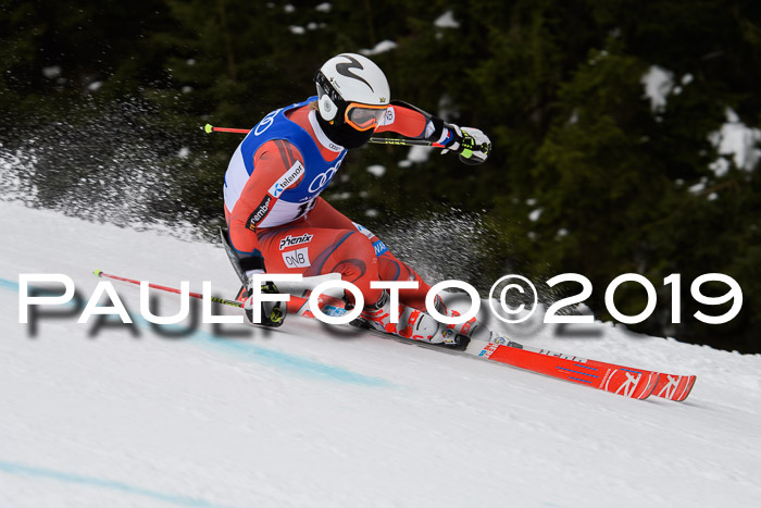 FIS Riesenslalom, Herren, Bay. Jugend, Oberjoch, 09.02.2018