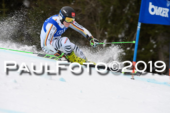 FIS Riesenslalom, Herren, Bay. Jugend, Oberjoch, 09.02.2018