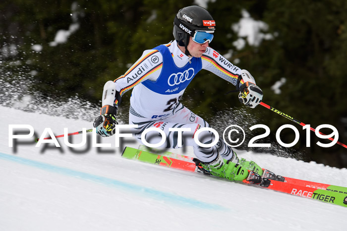 FIS Riesenslalom, Herren, Bay. Jugend, Oberjoch, 09.02.2018