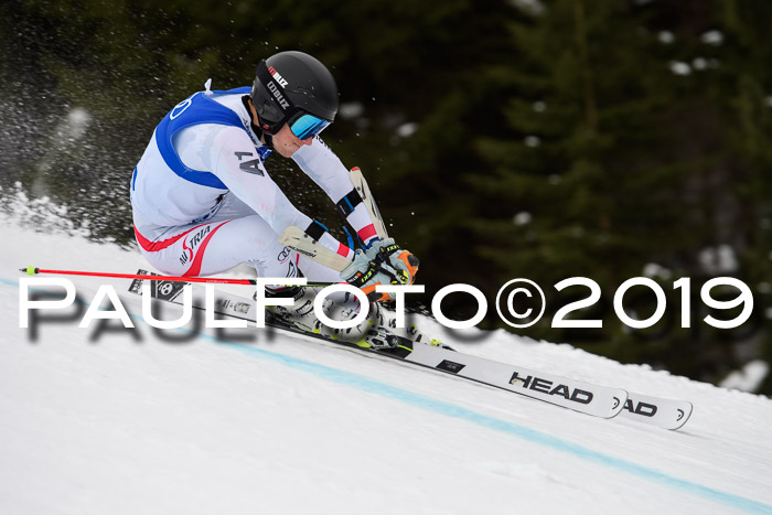 FIS Riesenslalom, Herren, Bay. Jugend, Oberjoch, 09.02.2018