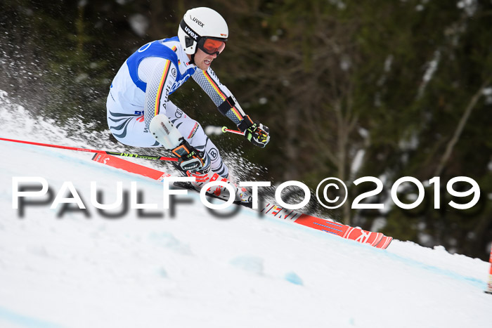 FIS Riesenslalom, Herren, Bay. Jugend, Oberjoch, 09.02.2018