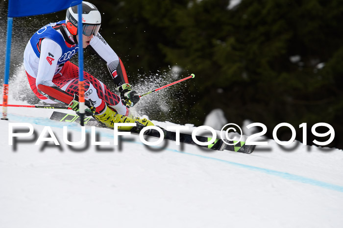FIS Riesenslalom, Herren, Bay. Jugend, Oberjoch, 09.02.2018
