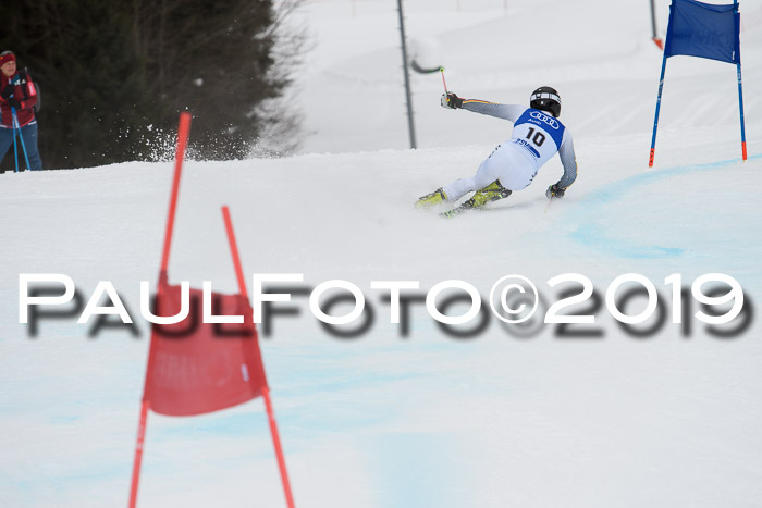 FIS Riesenslalom, Herren, Bay. Jugend, Oberjoch, 09.02.2018