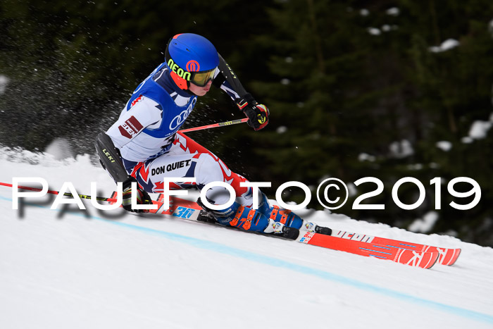 FIS Riesenslalom, Herren, Bay. Jugend, Oberjoch, 09.02.2018
