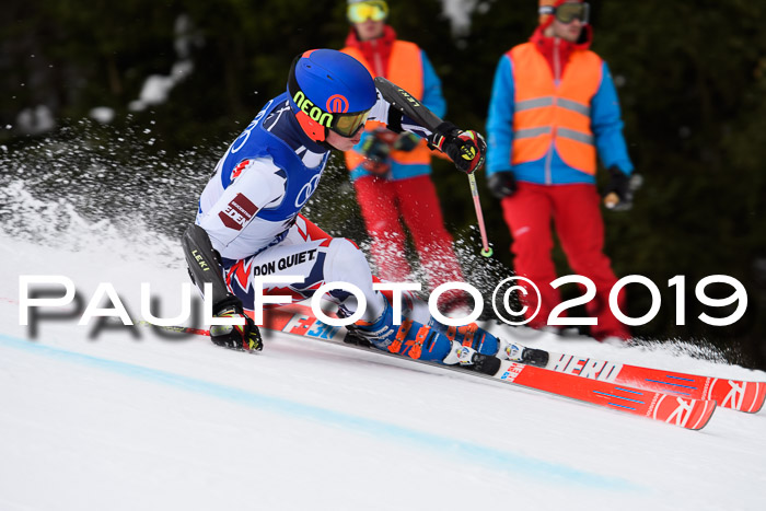 FIS Riesenslalom, Herren, Bay. Jugend, Oberjoch, 09.02.2018