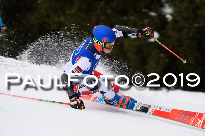 FIS Riesenslalom, Herren, Bay. Jugend, Oberjoch, 09.02.2018