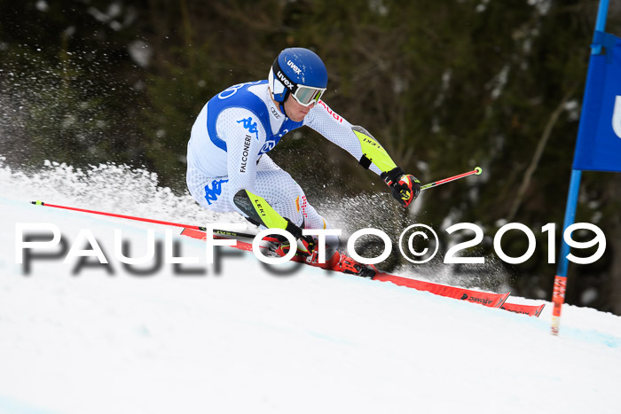 FIS Riesenslalom, Herren, Bay. Jugend, Oberjoch, 09.02.2018