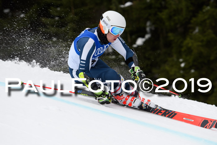 FIS Riesenslalom, Herren, Bay. Jugend, Oberjoch, 09.02.2018