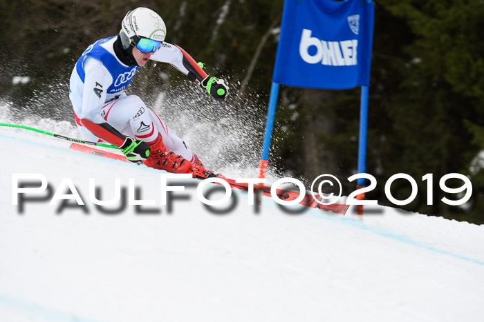 FIS Riesenslalom, Herren, Bay. Jugend, Oberjoch, 09.02.2018