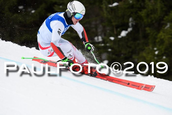 FIS Riesenslalom, Herren, Bay. Jugend, Oberjoch, 09.02.2018