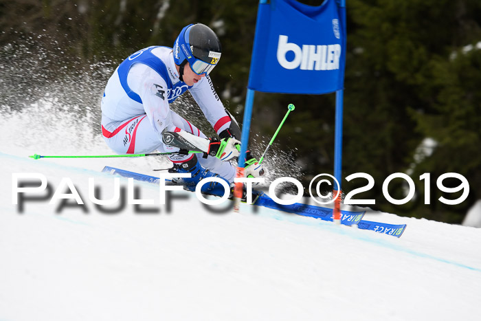 FIS Riesenslalom, Herren, Bay. Jugend, Oberjoch, 09.02.2018