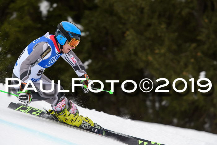 FIS Riesenslalom, Herren, Bay. Jugend, Oberjoch, 09.02.2018