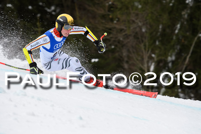 FIS Riesenslalom, Herren, Bay. Jugend, Oberjoch, 09.02.2018