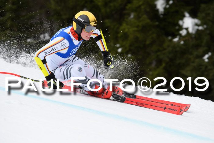 FIS Riesenslalom, Herren, Bay. Jugend, Oberjoch, 09.02.2018