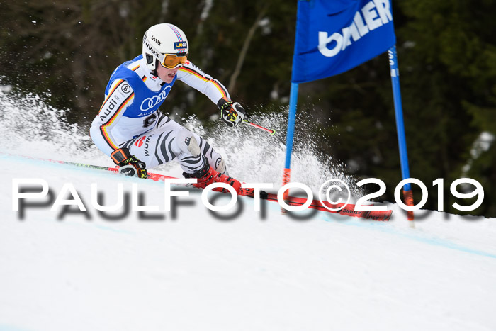 FIS Riesenslalom, Herren, Bay. Jugend, Oberjoch, 09.02.2018