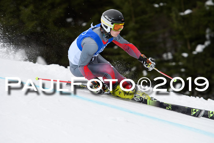 FIS Riesenslalom, Herren, Bay. Jugend, Oberjoch, 09.02.2018