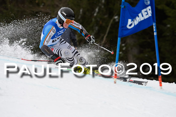 FIS Riesenslalom, Herren, Bay. Jugend, Oberjoch, 09.02.2018
