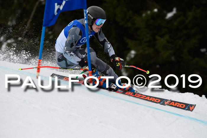 FIS Riesenslalom, Herren, Bay. Jugend, Oberjoch, 09.02.2018