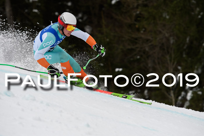 FIS Riesenslalom, Herren, Bay. Jugend, Oberjoch, 09.02.2018