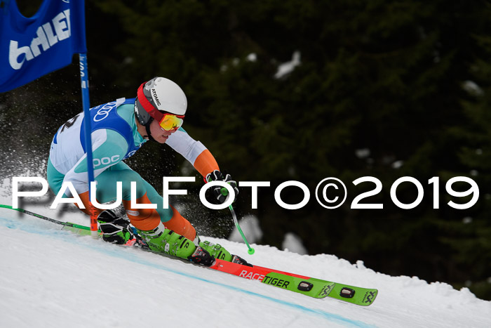 FIS Riesenslalom, Herren, Bay. Jugend, Oberjoch, 09.02.2018