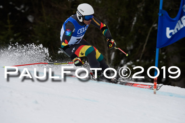 FIS Riesenslalom, Herren, Bay. Jugend, Oberjoch, 09.02.2018
