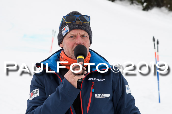 FIS Riesenslalom, Herren, Bay. Jugend, Oberjoch, 09.02.2018