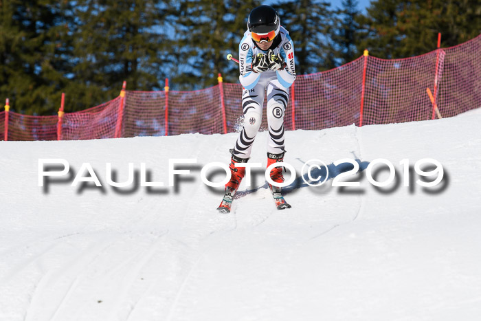 DSV Schülercup U16 Super-G, 26.02.2019