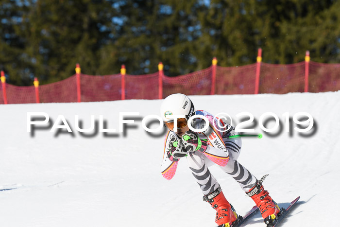 DSV Schülercup U16 Super-G, 26.02.2019