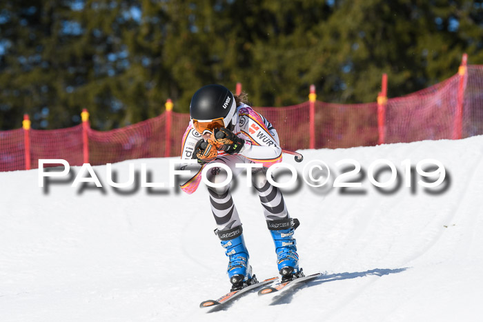 DSV Schülercup U16 Super-G, 26.02.2019