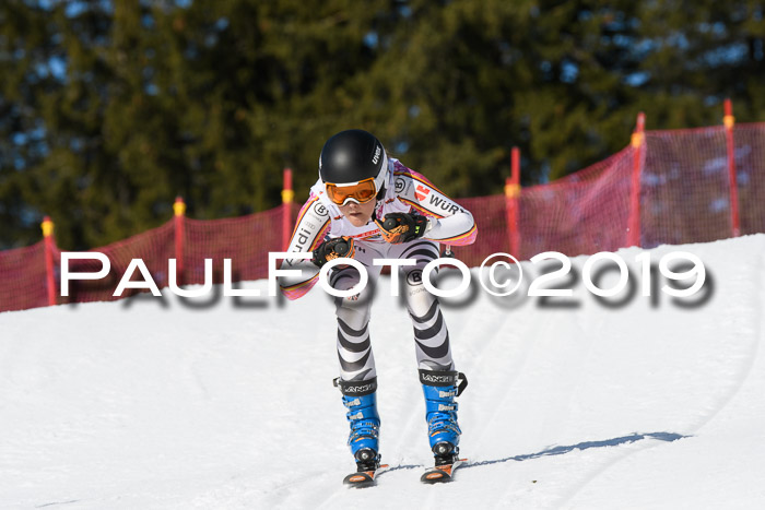 DSV Schülercup U16 Super-G, 26.02.2019