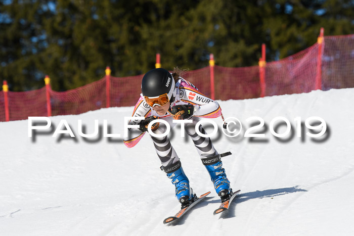 DSV Schülercup U16 Super-G, 26.02.2019