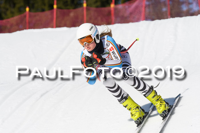 DSV Schülercup U16 Super-G, 26.02.2019