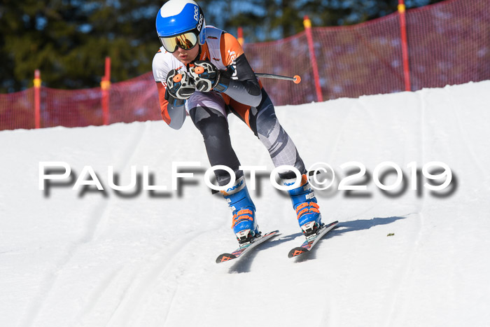 DSV Schülercup U16 Super-G, 26.02.2019