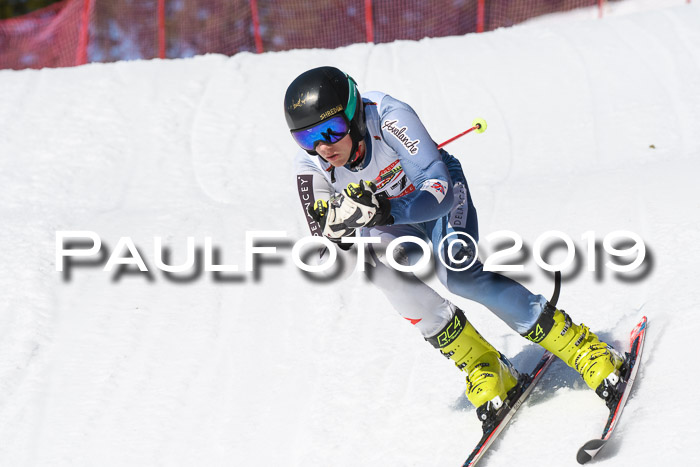 DSV Schülercup U16 Super-G, 26.02.2019