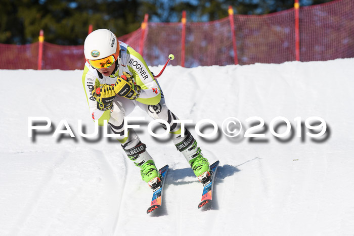 DSV Schülercup U16 Super-G, 26.02.2019