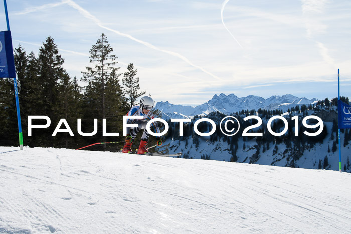 DSV Schülercup U16 Super-G, 26.02.2019