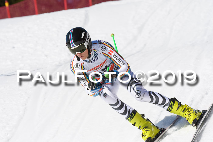 DSV Schülercup U16 Super-G, 26.02.2019