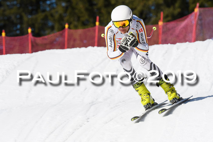 DSV Schülercup U16 Super-G, 26.02.2019