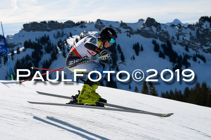 DSV Schülercup U16 Super-G, 26.02.2019