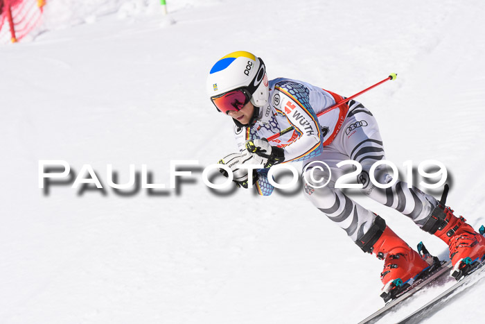 DSV Schülercup U16 Super-G, 26.02.2019