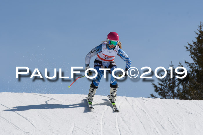 DSV Schülercup U16 Super-G, 26.02.2019