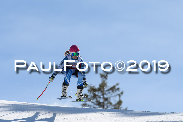 DSV Schülercup U16 Super-G, 26.02.2019